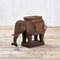 Table Basse Elephant en Rotin Marron par Southern Nurseries, 1970s 1