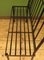 Vintage Metal Bedstead Garden Bench 3