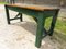 Large Industrial Workbench with Green Base, 1940s 2