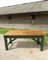 Large Industrial Workbench with Green Base, 1940s 17