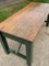 Large Industrial Workbench with Green Base, 1940s 14