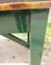 Large Industrial Workbench with Green Base, 1940s 19