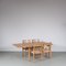 Oak Dining Set by Moller, Denmark, 1970s, Set of 5 15