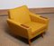 Fauteuil / Fauteuil Club Mid-Century Scandinave en Tissu avec Pattes en Teck, Danemark, 1950s 4