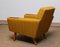 Mid-Century Scandinavian Fabric Lounge / Club Chair with Teak Paws, Denmark, 1950s 8