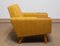 Mid-Century Scandinavian Fabric Lounge / Club Chair with Teak Paws, Denmark, 1950s 10