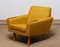 Fauteuil / Fauteuil Club Mid-Century Scandinave en Tissu avec Pattes en Teck, Danemark, 1950s 7