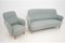 Sofa & Armchair by Carl Malmsten, Sweden, 1950s, Set of 2 3