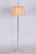 20th Century Czech Bauhaus Chrome Floor Lamp with Parchment Shade, 1920s 4