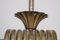 Lámpara italiana de latón, años 50, Imagen 5