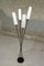 Lampada da terra vintage a 4 lampade opaline, Francia, anni '50, Immagine 3