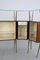 Italienischer Barschrank und Hocker, 1950er, 4er Set 41