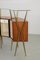 Italian Bar Cabinet and Stools, 1950s, Set of 4 39