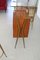 Italian Bar Cabinet and Stools, 1950s, Set of 4 33