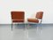 Modernistische Vintage Stühle aus Skai & verchromtem Metall, 1960er, 2er Set 7