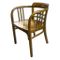 Antiker Buchen Lehnstuhl von Gustav Siegel for Thonet, 1907 1