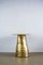 Vintage End Table Cast Brass Marble Table, 1985 2