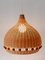 Mid-Century Modern Rattan Tulip Pendant Lamp, Germany, 1960s, Image 8