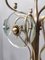 Vintage Revolving Brass and Glass Coat Rack attributed to Fontana Arte, Italy, 1940s 10