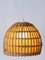 Mid-Century Modern Rattan Pendant Lamp, Germany, 1960s 4