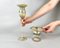 Mid-Century Modern Murano Glass Vases from Joska Studio, Germany, Set of 2 2