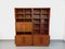 Vintage Teak Scandinavian Double Library from the 60s, 1960s 1