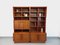 Double Bibliothèque Vintage Scandinave en Teck des années 60, 1960s 10