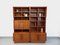 Vintage Teak Scandinavian Double Library from the 60s, 1960s 10