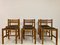 Pine Dining Chairs in Brown Boucle, 1970s, Set of 6, Image 11