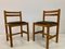 Pine Dining Chairs in Brown Boucle, 1970s, Set of 6 6