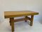 Swedish Chunky Pine Dining Table, 1970s 12