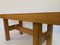 Swedish Chunky Pine Dining Table, 1970s 5