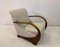 French Armchair with Curved Arms, 1930s, Image 16