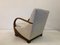 French Armchair with Curved Arms, 1930s, Image 12