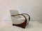 French Armchair with Curved Arms, 1930s, Image 7