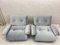 Vintage Grey Modular Sofa Armchairs by Kim Wilkins for G Plan, Set of 2 5