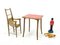 Childrens Chair and Table, 1960s, Set of 2 12