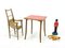 Kinderstuhl und Tisch, 1960er, 2er Set 12