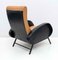 Set of Mid-Century Reclining Armchairs in Modern Italian Leather attributed to Marco Zanuso, 1950s 5