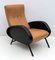 Mid-Century Reclining Armchairs in Modern Italian Leather attributed to Marco Zanuso, 1950s, Set of 2 6