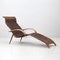 Mid-Century Italian Sculptural Chaise Longue in Rattan and Bamboo, 1950s 12