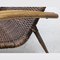 Mid-Century Italian Sculptural Chaise Longue in Rattan and Bamboo, 1950s, Image 7