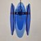 Blue Glass Pendant from Veca, Italy, 1970s, Image 9