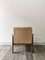 Poltrone Mid-Century beige in teak e velluto, anni '60, set di 2, Immagine 11