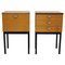 Bedside Tables attributed to Up Zavody, Czechoslovakia, 1970s, Set of 2 1