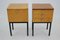Bedside Tables attributed to Up Zavody, Czechoslovakia, 1970s, Set of 2 2