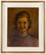 Pietro Alimonti, Porträt eines jungen Mädchens, Öl auf Leinwand, 1969 1