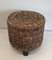 Small Rope Stool in the style of Audoux-Minet, 1950s 4