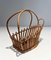 Rattan Bottle Holder, 1970s 4