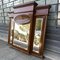 20th Century Empire Style Mirror with Bevelled Glass and Veneered Frame in Walnut 3